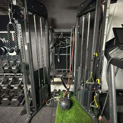 Home Gym Functional Trainer Cable Machine 