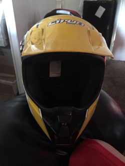 Dirt bike helmet