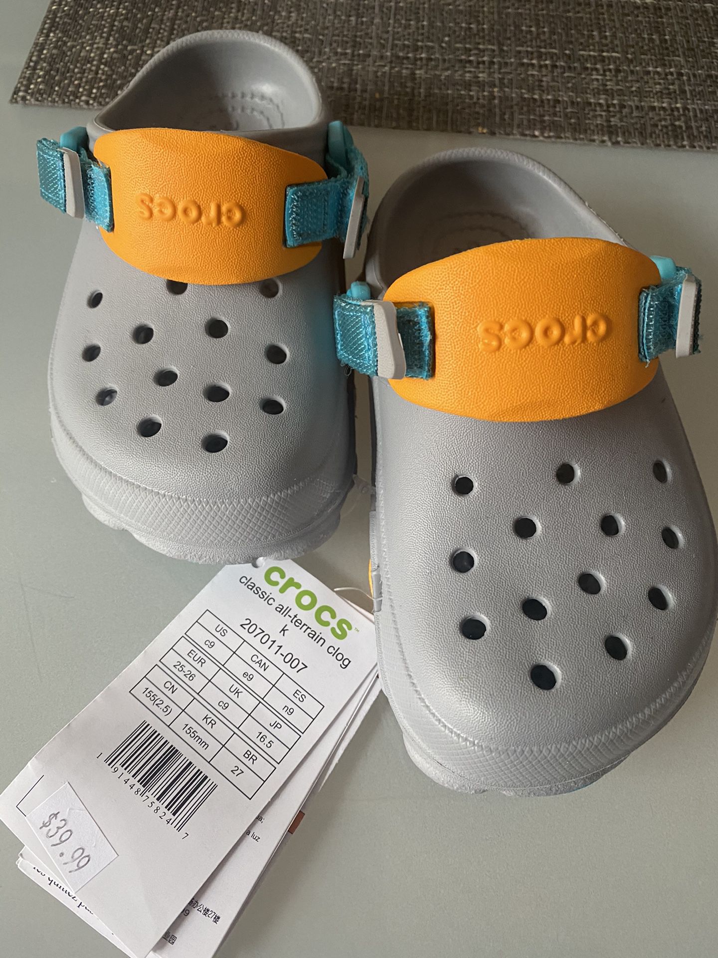 Toddler Crocs Size 10 - NEVER WORN!