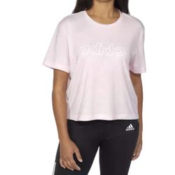 Adidas Women's Pink T-shirt