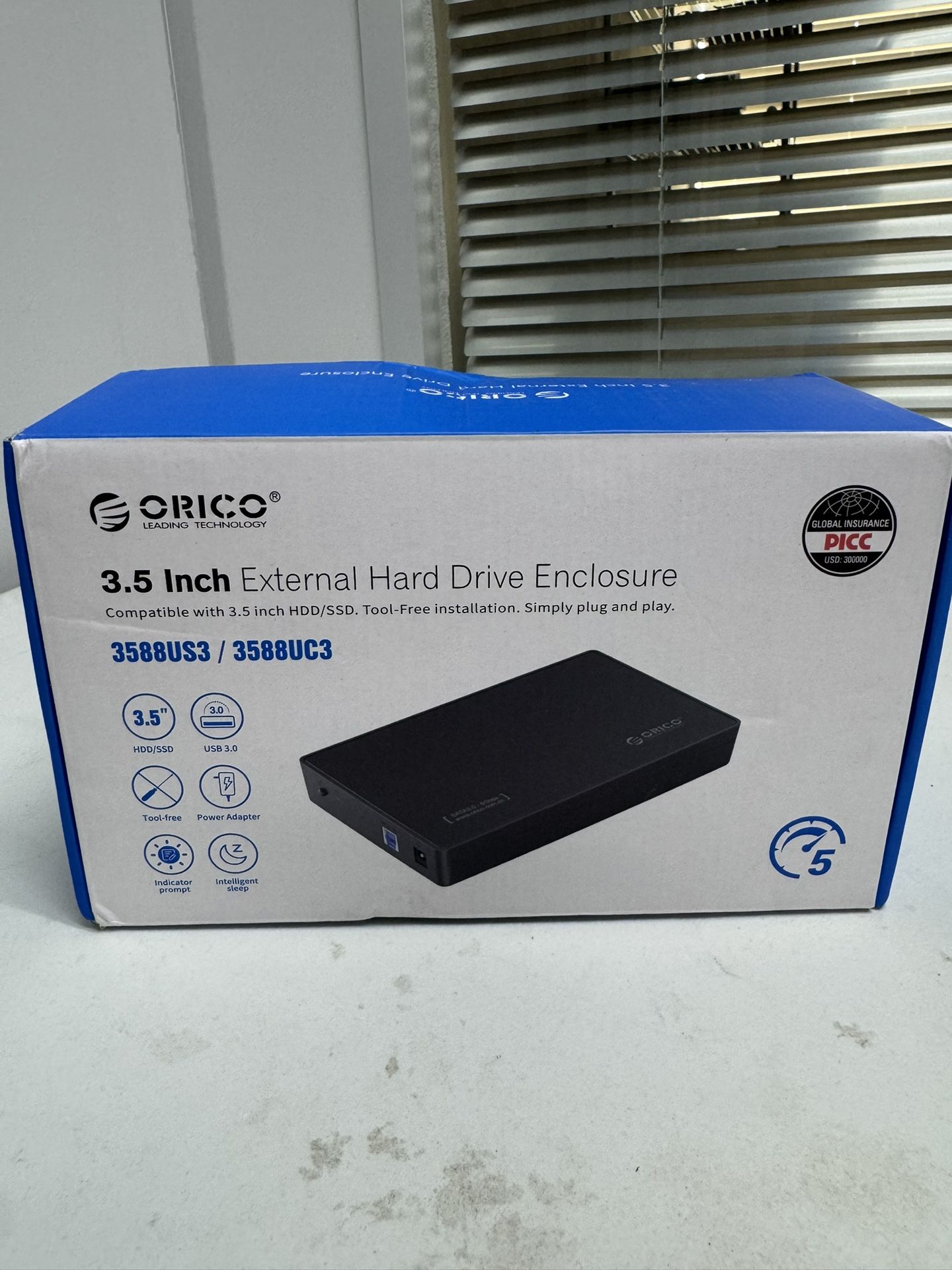 ORICO 3.5 Inch External Hard Drive Enclosure