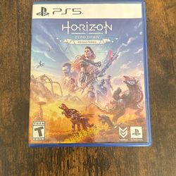 Horizon Zero Dawn Remastered Play Station 5