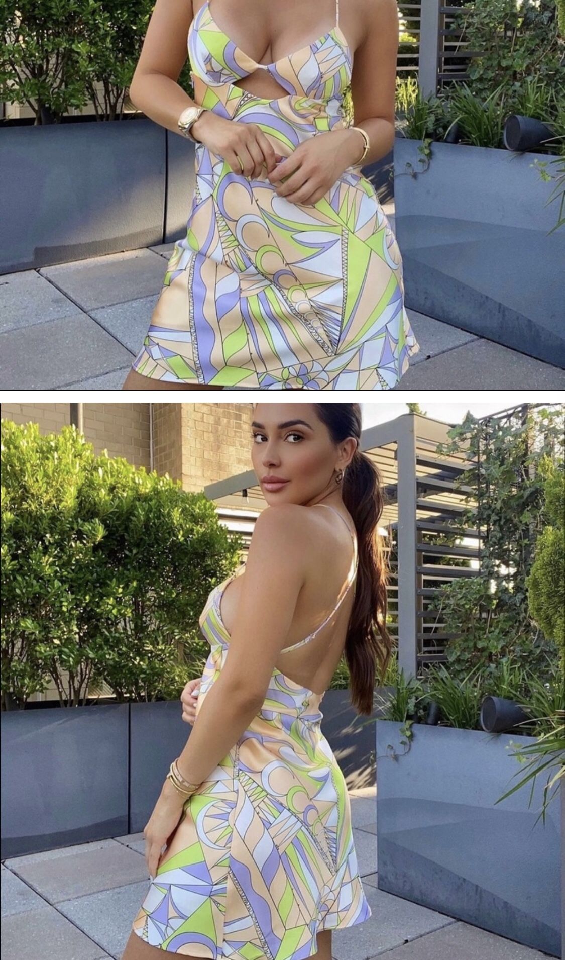 Stunning dress Emilio Pucci designer style