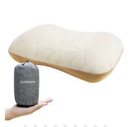Samtopia Inflatable Camping Travel - Lightweight Backpacking & Hiking Pillow