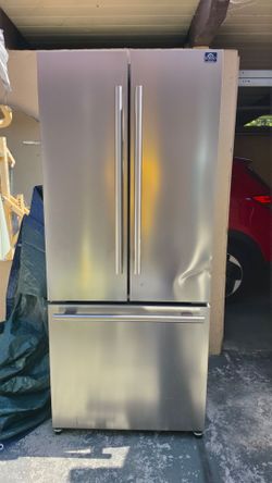 Forno Stainless Steel French Door Refrigerator
