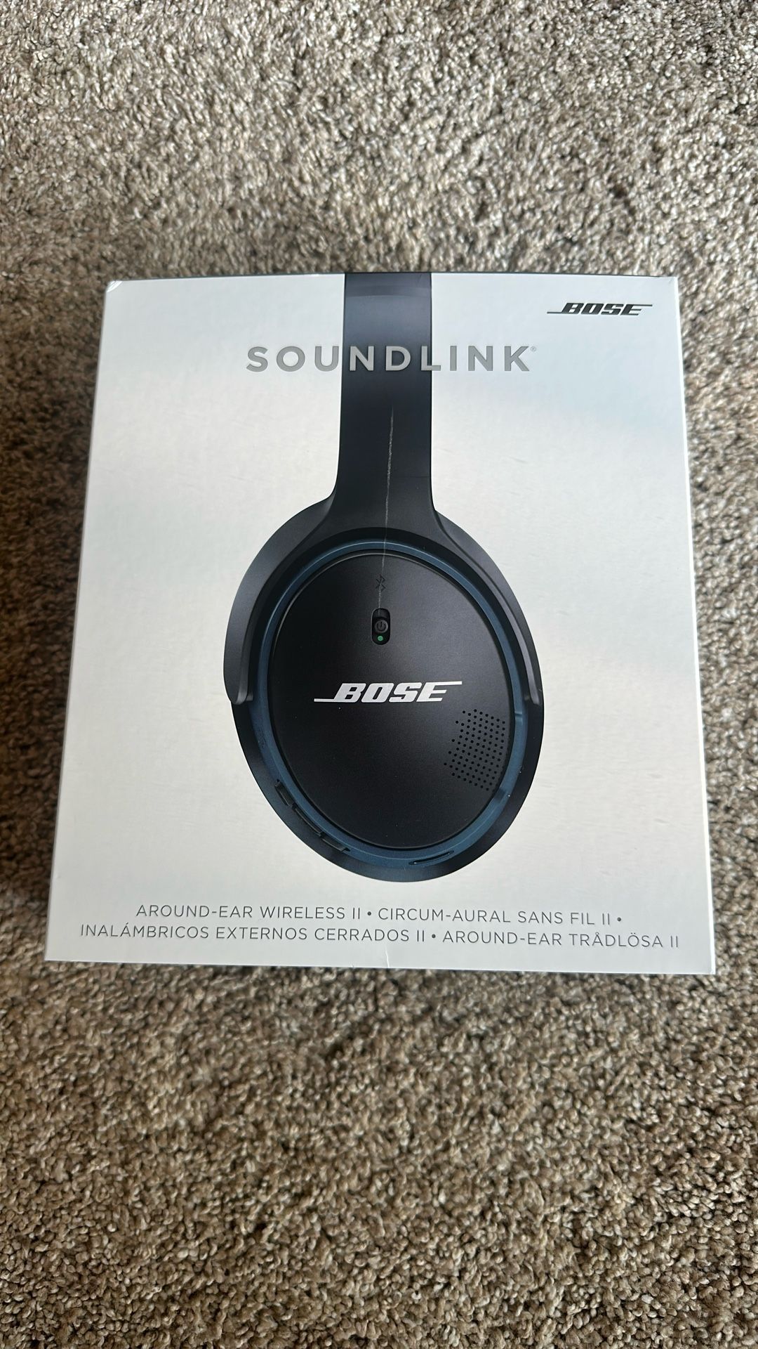 Bose SoundLink around-ear wireless headphones II Black