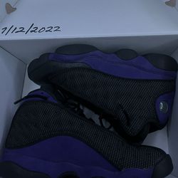 Jordan 13 Retro “Court Purple” Size 9