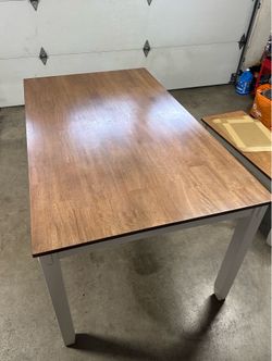 Gesthaven Dining Table and 4 Chairs and Bench