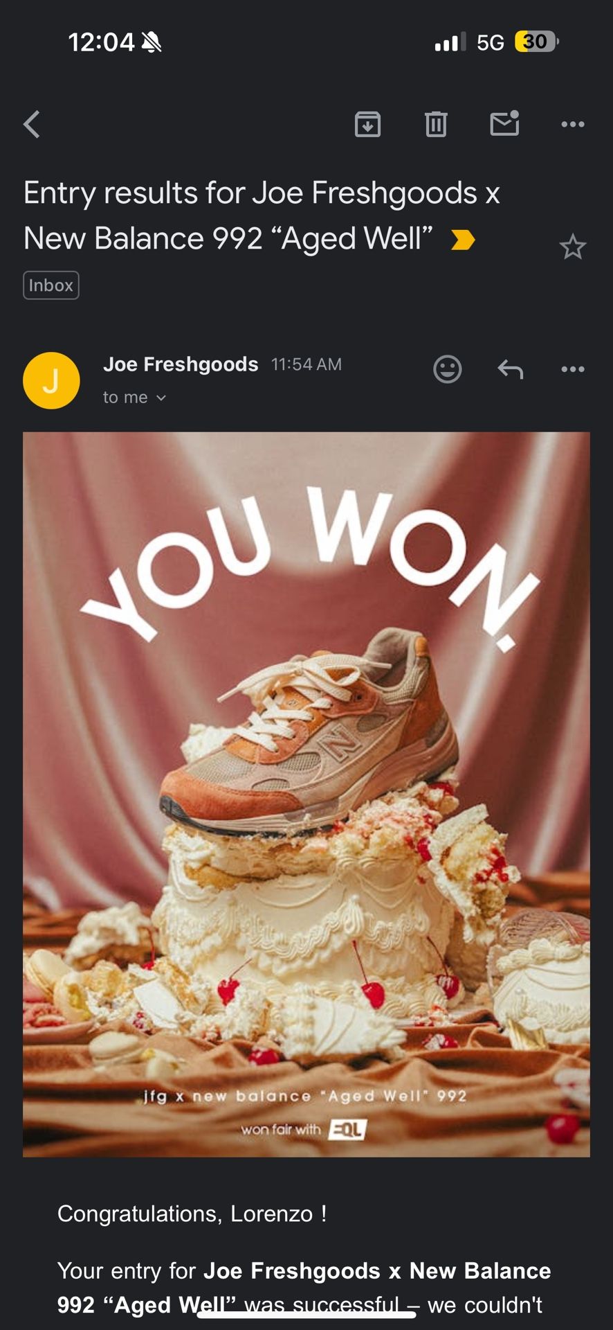 Jfg X New Balance “Aged Well” 992