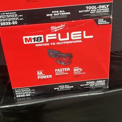 Milwaukee 3”x18” belt sander