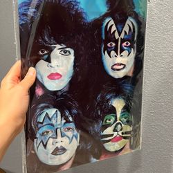 Kiss 3D Lenticular Poster