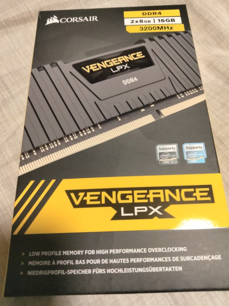 Corsair Vengeance LPX 16GB (2X8) DDR4-3200 Memory RAM