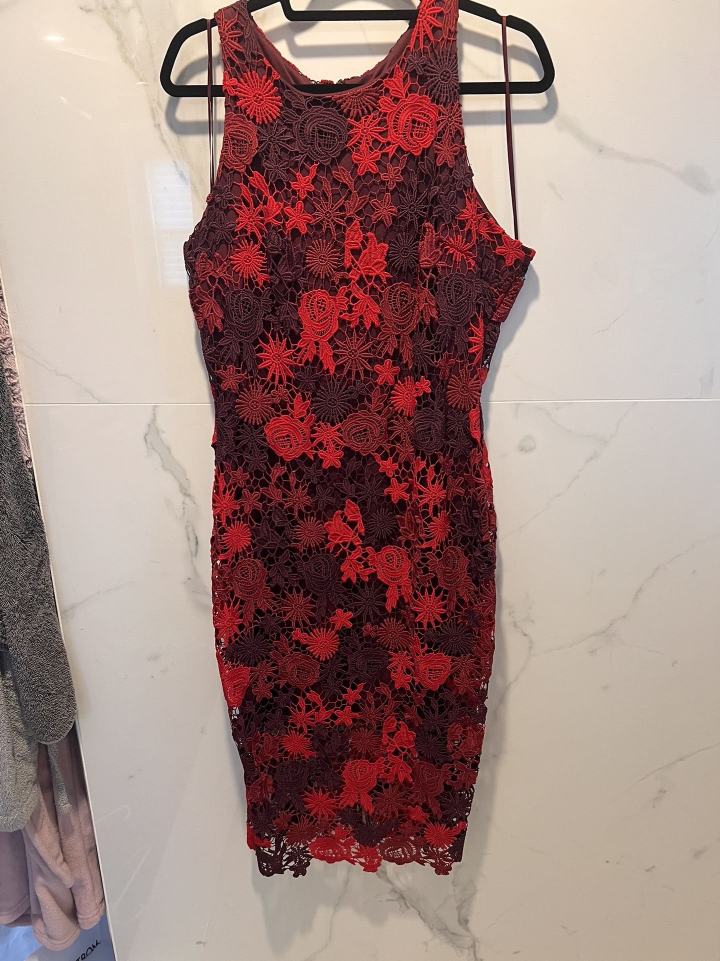 Alexa Admore Multi Color Midi Summer Dress