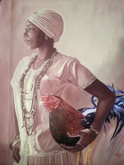 authentic and original oil on canvas. 52 x 78 cm