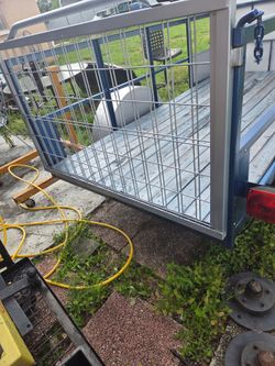 Brand new 4x8 utility trailer solid build