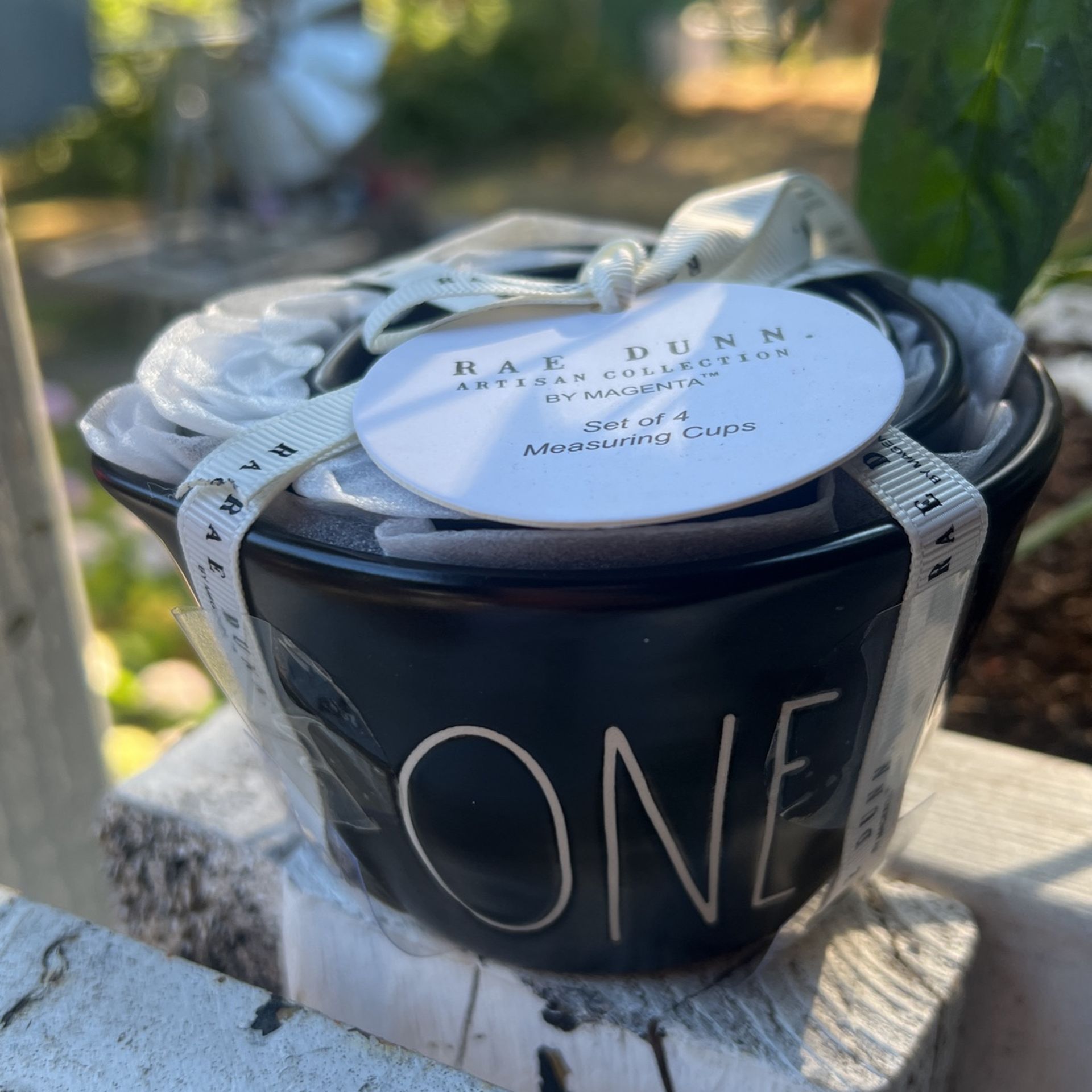 Rae Dunn Black Measuring Cup