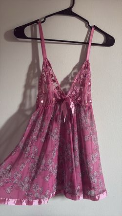 Pink lingerie top