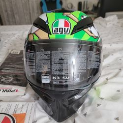 AGV K3 SV Valentino Rossi Mugelli Helmet