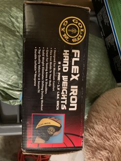 Golds gym Flex Iron hand weights NEW