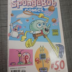 Rare - SpongeBob Comics #50 United Plankton Pictures Maritime Mashup! - Comic - Nickelodeon - Toy