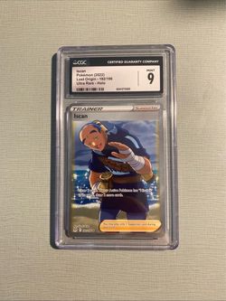 graded pokémon card iscan