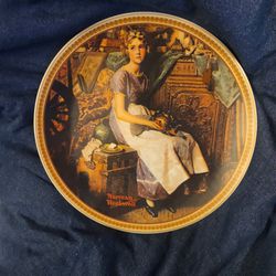 Dreaming In The Attic Norman Rockelwell Plate