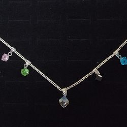 Dijes de Piedritas de Colores 