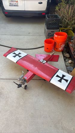 Vintage Red Barron plane