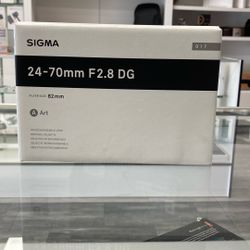 Sigma 24-70mm F2.8 DG Canon EF