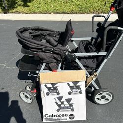 Caboose Double Seated Stroller