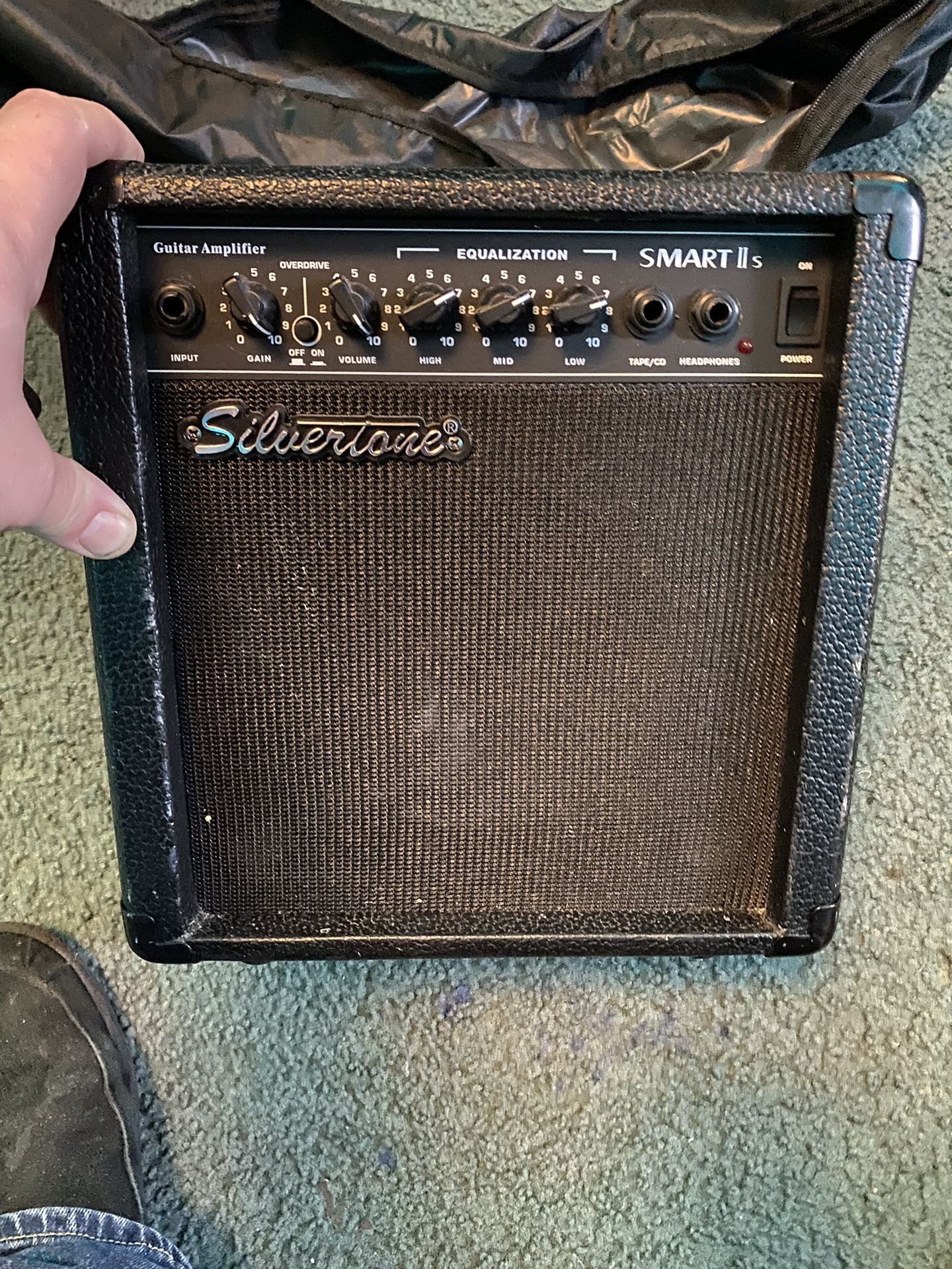 Small Silver Tone Guitar Amp