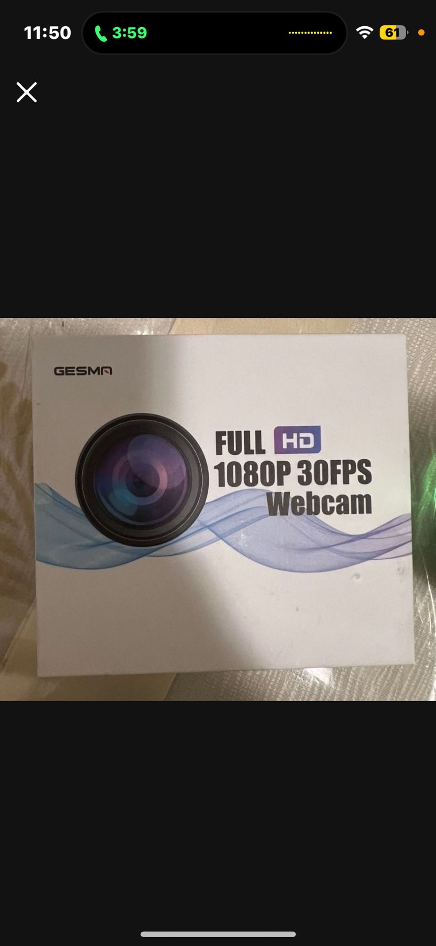 New Gesma Full HD Webcam Camera