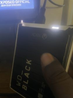 XBOX WD - black Hard Drive