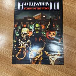 Rare Halloween III Season Of The Witch Movie Poster