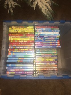 80 dvd lot Disney . Nick jr, pbs kids