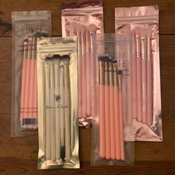 Group of 6 New Makeup Brush Sets 
