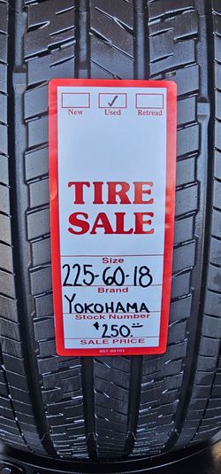 🔥 225/60/18 YOKOHAMA GEOLANDAR SET $250 INSTALLED 🔥