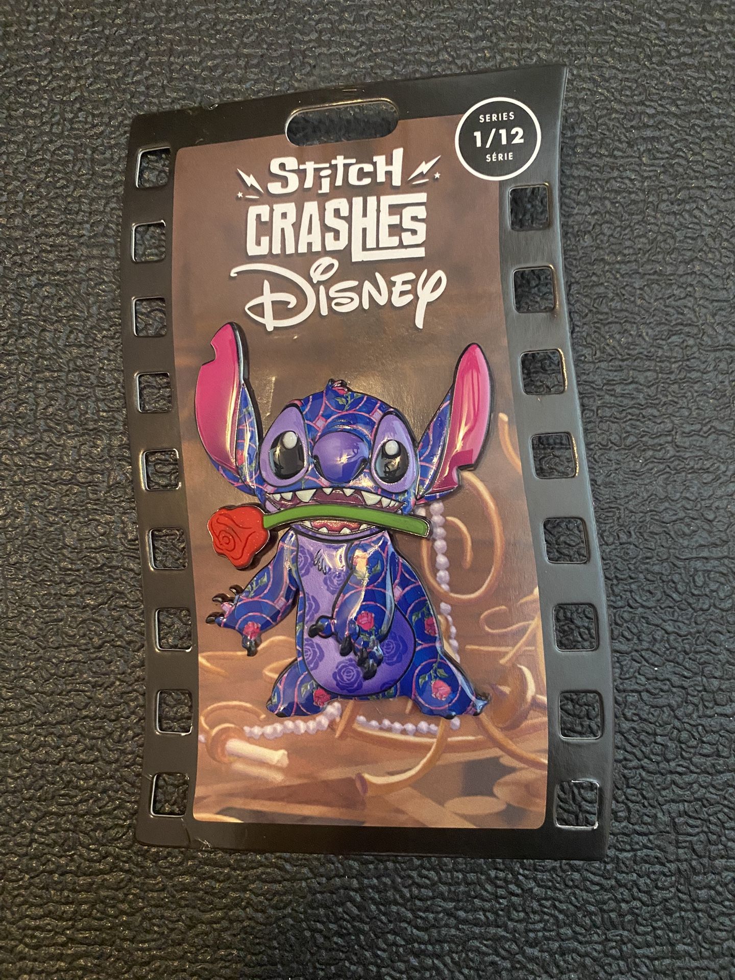Stitch Crashes Disney Pin