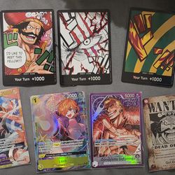 One piece cards foil dons/ alt art/ wanted sp