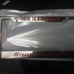 Snap on license plate Boarder