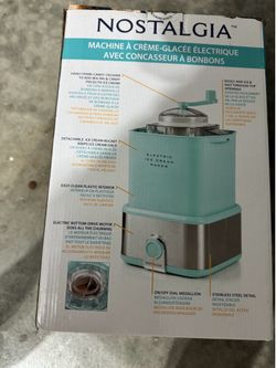 Ice cream maker Nostalgia