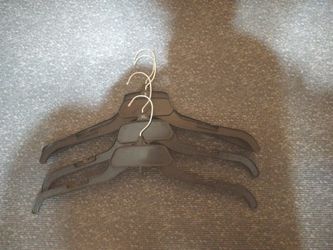 Shirt Hangers With Labels Small, Medium,Large, Xlarge 