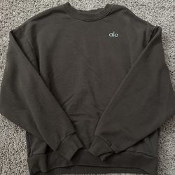 brown alo sweatshirt 
