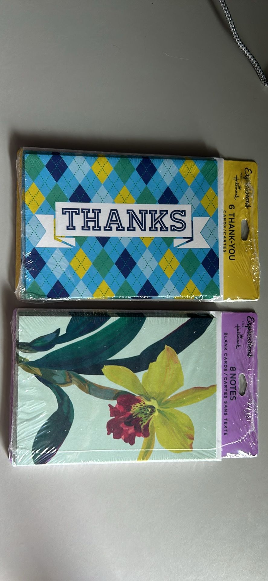Blank Thank You Cards