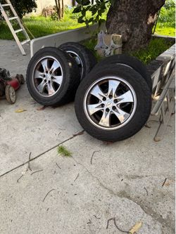 20” Chevy chrome wheels