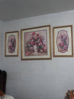 El set de cuadro de home interio