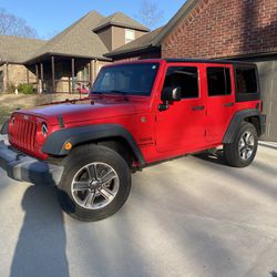 2016 Jeep Wrangler Unlimited Sport 4X4