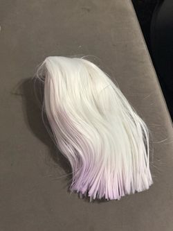 White short wig