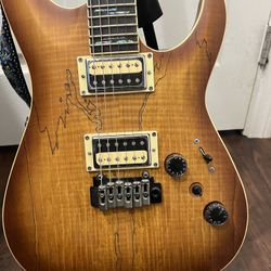 Schecter c-1exotic guitar diamond series