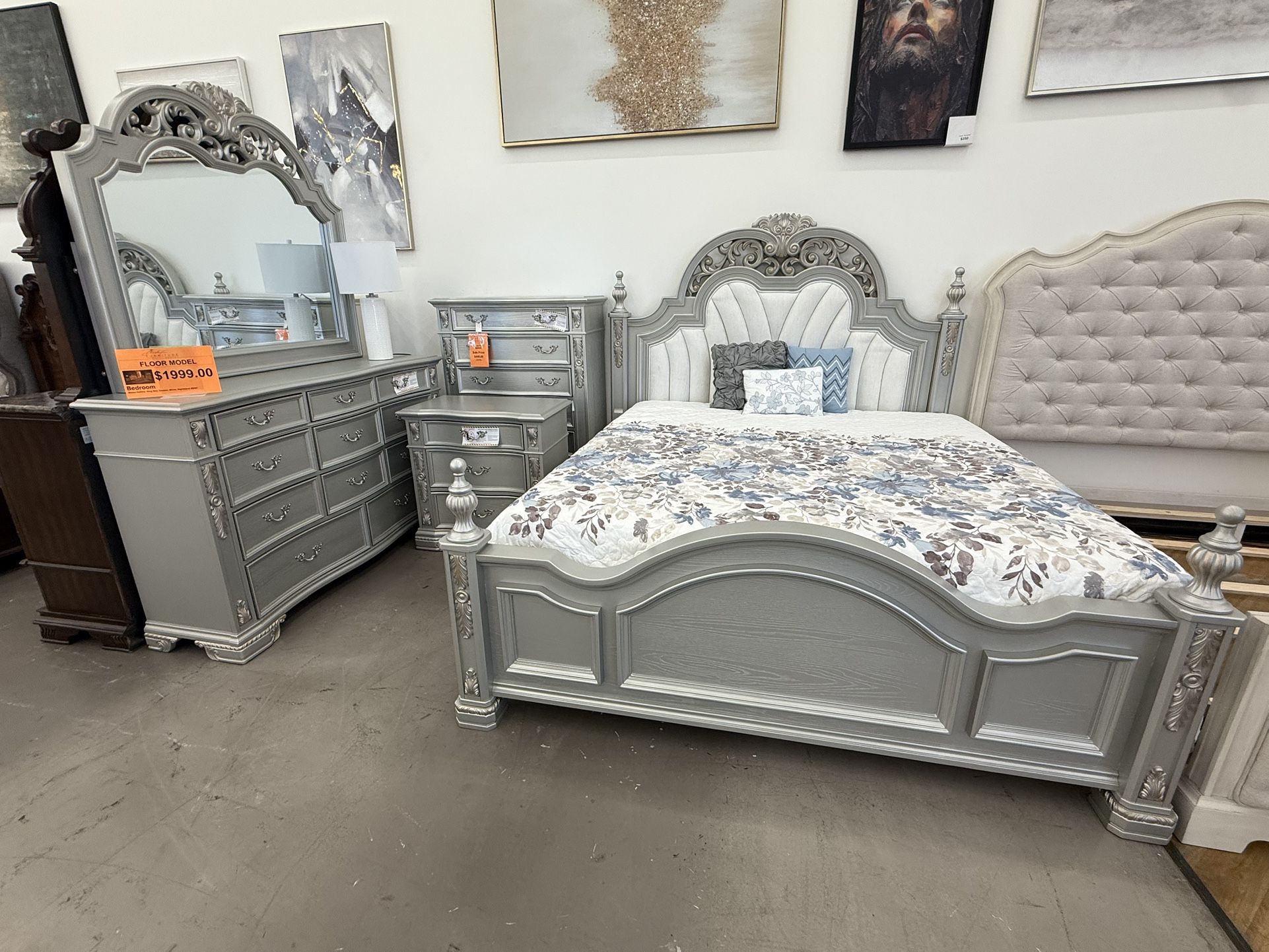 Light Gray King Bedroom